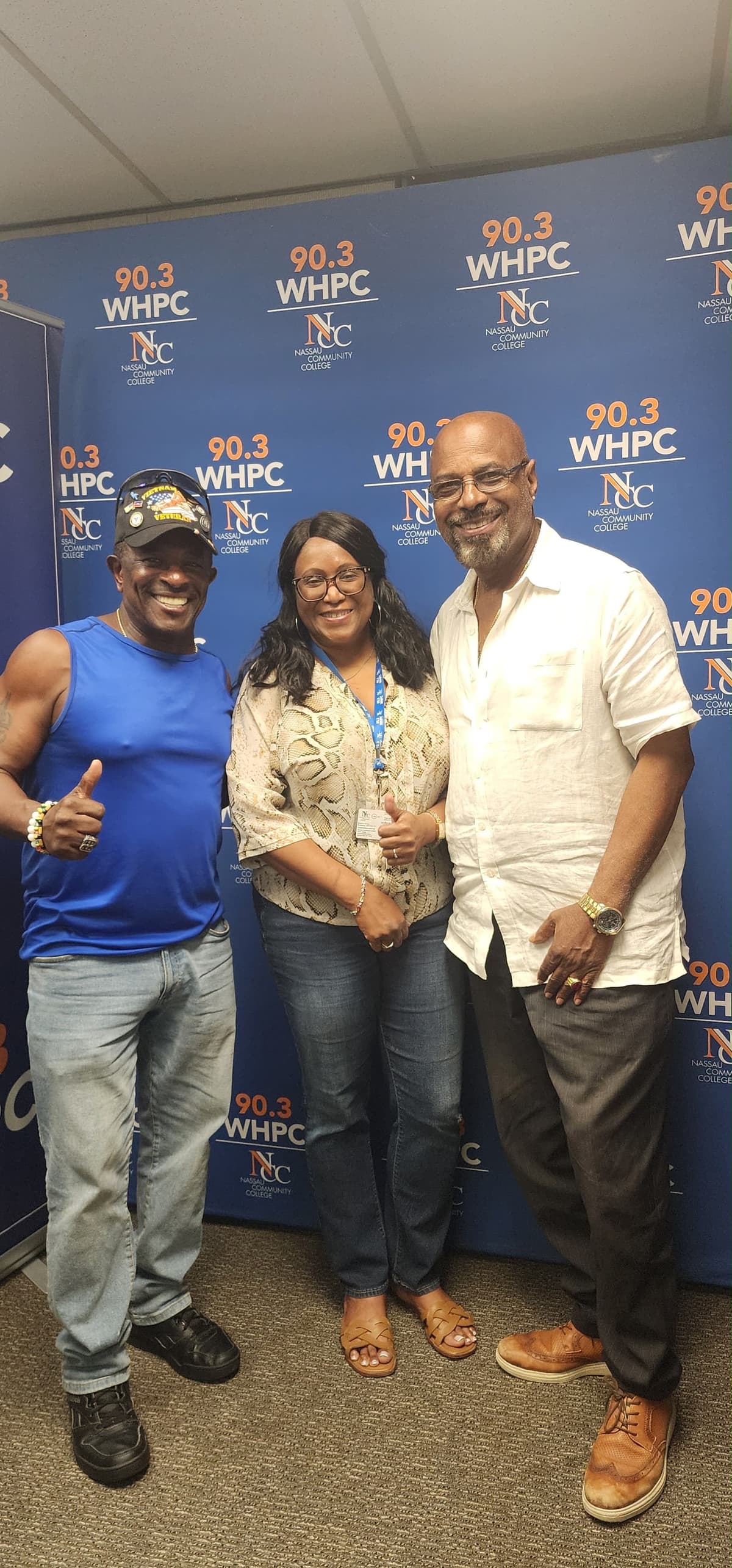 Community visit to the 90.3 WHPC radio studio