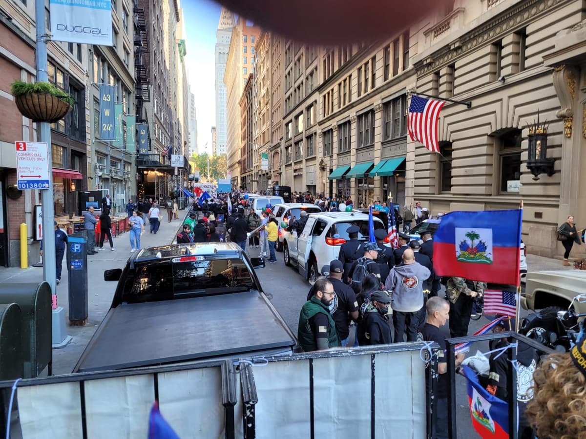 H.A.V.A. members at a community parade